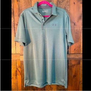 Men’s Under Armor - dry fit golf polo - L